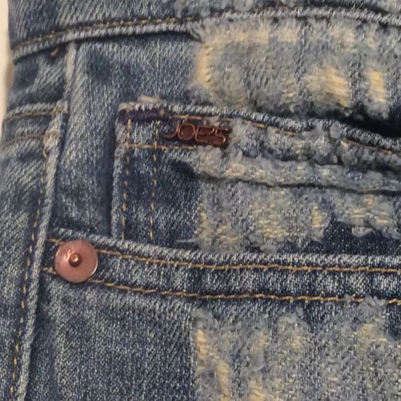 JOE'S JEANS Women's Distressed Boot Cut 10"-Rise - Picture 6 of 8